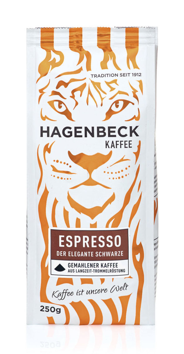 Hagenbeck Kaffee führt 250g Espresso Packung ein