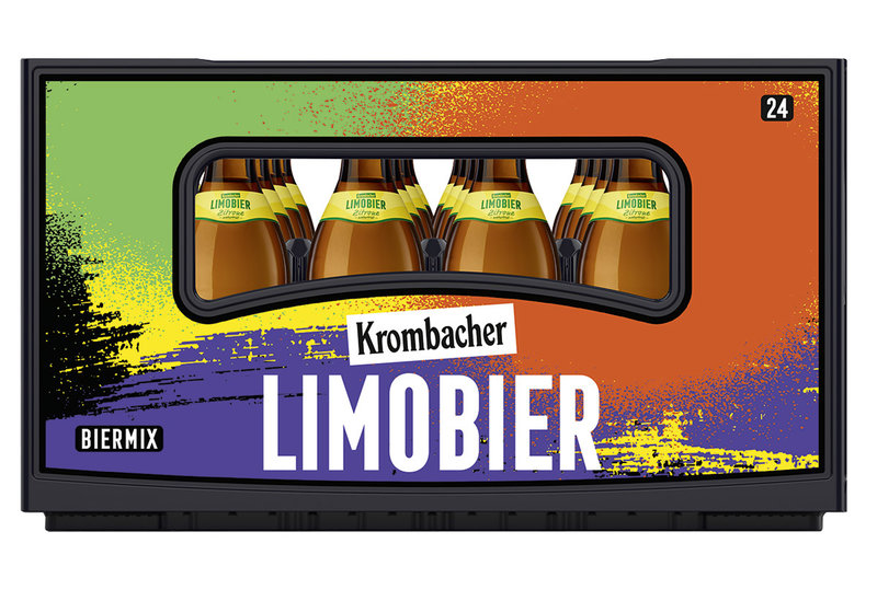 Das neue Krombacher Limobier: Mehr Limo als Bier.