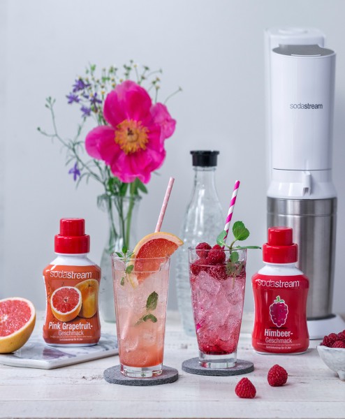 Prickelnde Erfrischung mit den Frucht-Sirups von SodaStream | Produkte ...