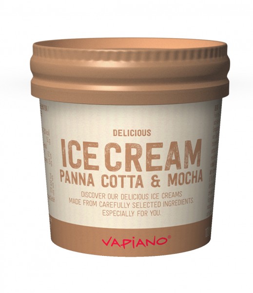 VAPIANO ICE CREAM: Panna Cotta and Mocha  (Bildrechte/Urheber: VAPIANO)
